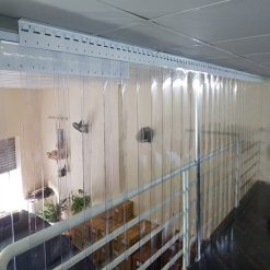 Rèm ngăn lạnh PVC hệ cố định